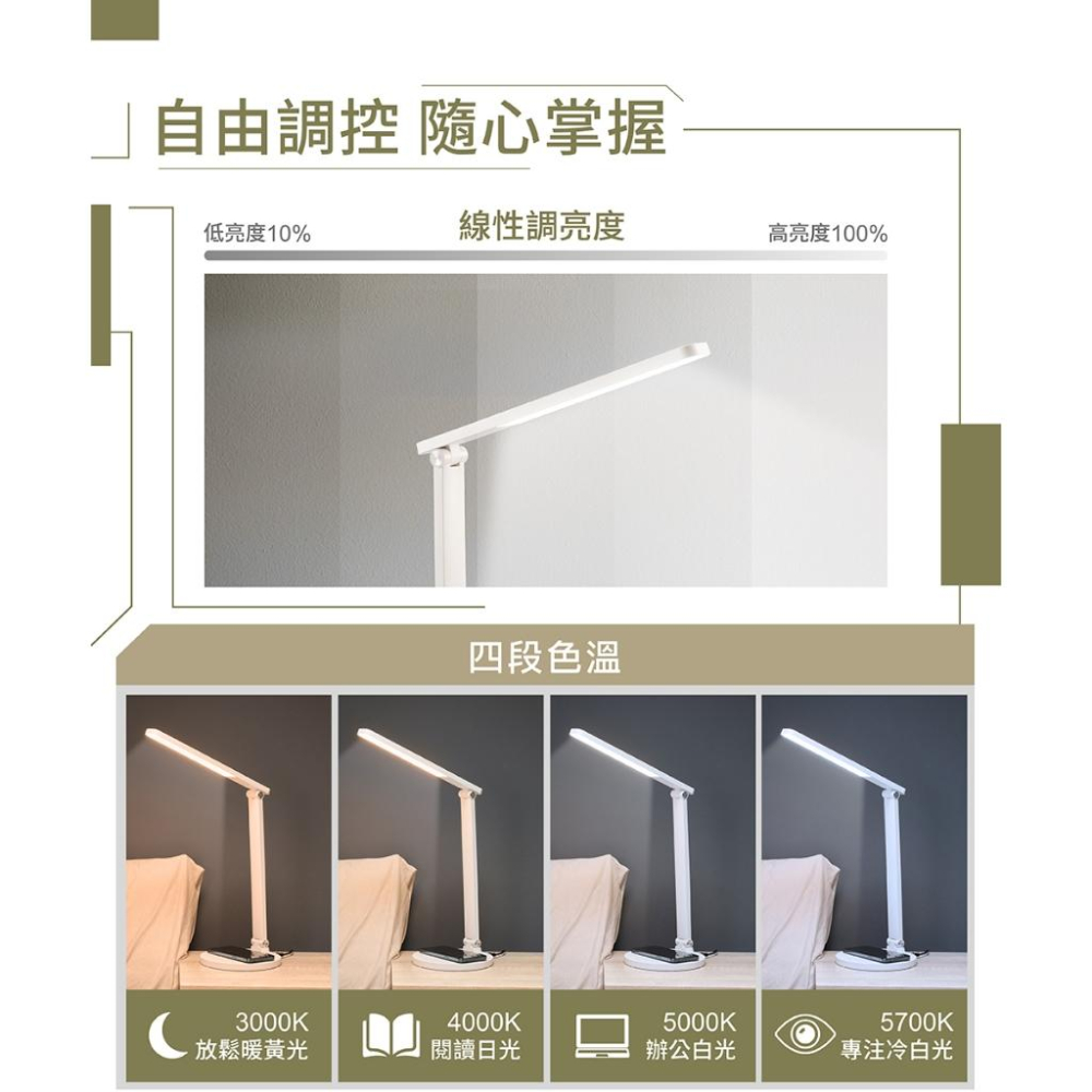 Philips 飛利浦 PD059 品祺LED讀寫檯燈 閱讀燈 書桌燈 檯燈 LED檯燈  66250 光華商場-細節圖6