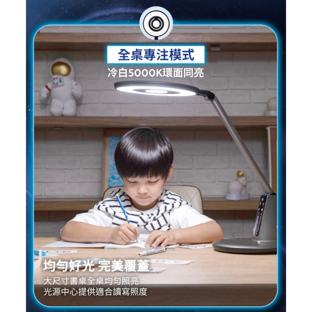 【限時優惠】Philips 飛利浦 66191 PD061 軒坦Pro雙感測智慧護眼檯燈 護眼檯燈 智慧檯燈 檯燈 桌燈-細節圖5