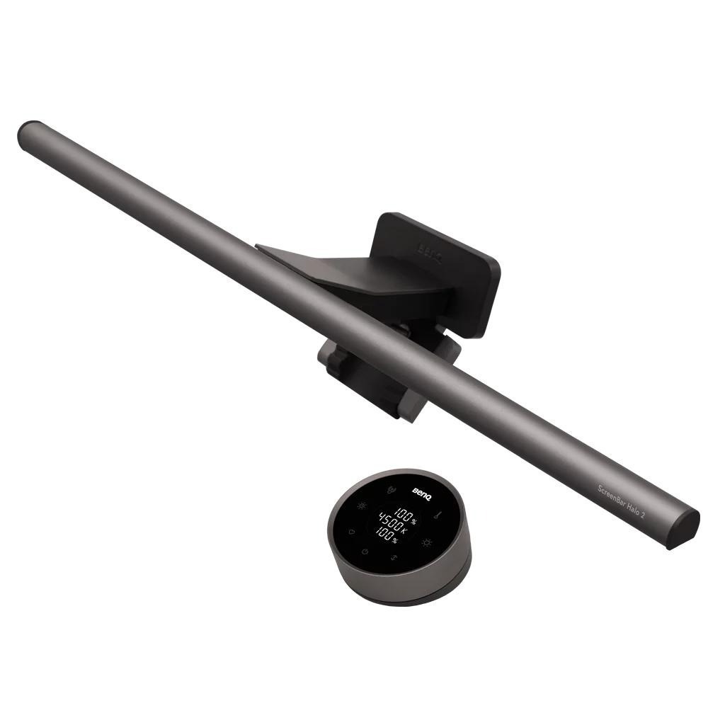 BenQ 明碁 ScreenBar Halo 2 螢幕智能掛燈 無線旋鈕版 螢幕掛燈 BenQ掛燈 顯示器掛燈 光華-細節圖2