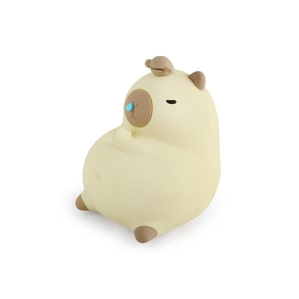 aibo 鈞嵐 USB-LI-77 佛系木魚系 卡皮巴拉 水豚 LED拍拍夜燈 USB充電 小夜燈 床頭燈 拍拍燈 光華-細節圖2