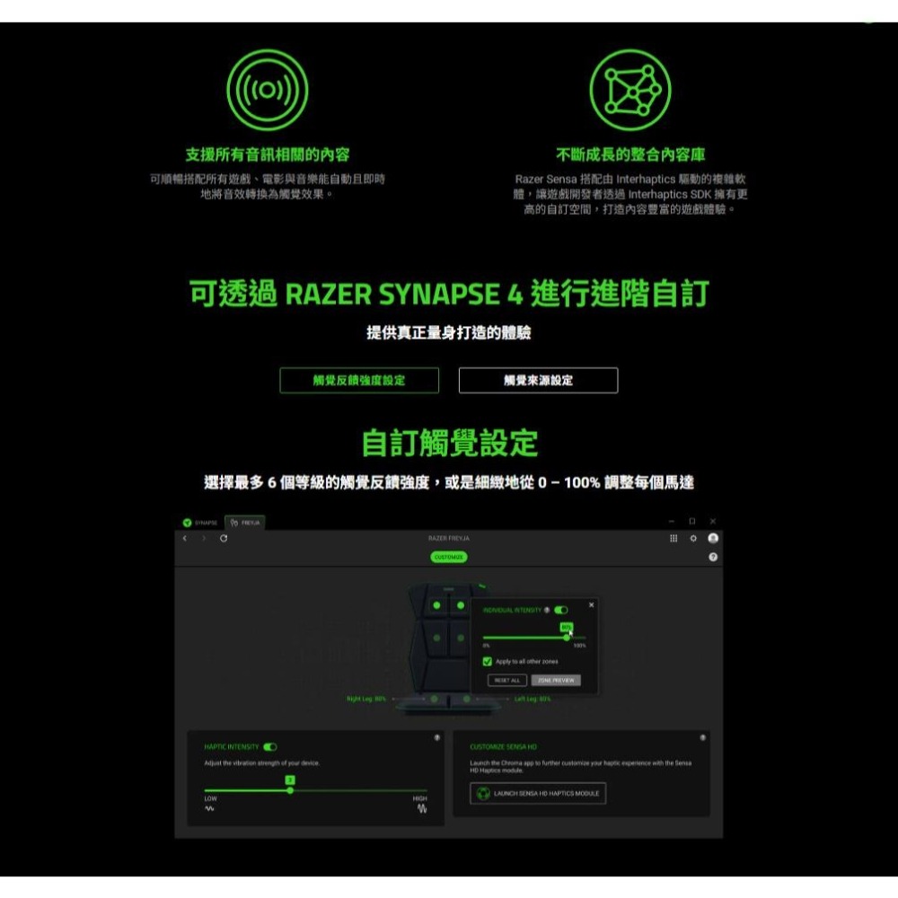 Razer 雷蛇 Freyja HD 觸覺電競座墊 電競坐墊 電競椅墊 遊戲椅墊 觸覺椅墊 觸覺坐墊 光華-細節圖4