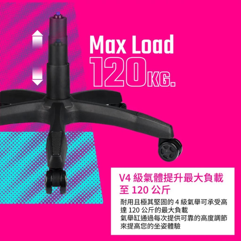 【免運直送】Cooler Master CALIBER E1 電競椅 黑色 紫色 粉色 透氣 人體工學椅 酷碼 光華商場-細節圖6