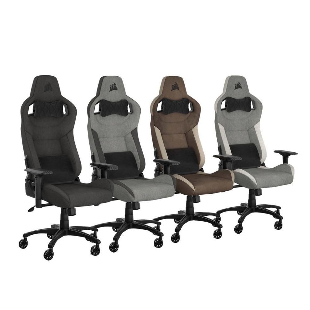 CORSAIR 海盜船 T3 RUSH V2 2023 灰黑 黑色 灰白 棕色 布質電競椅 遊戲椅 辦公椅 光華商場-細節圖2