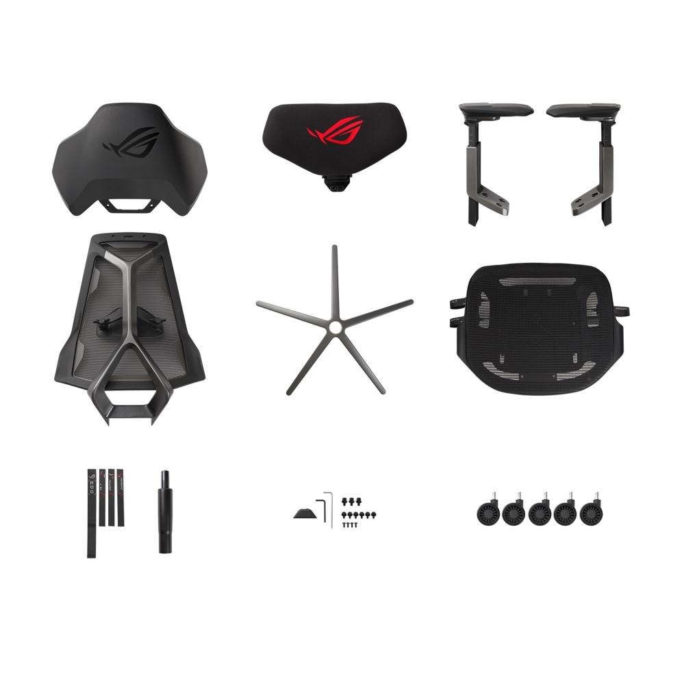 ASUS 華碩 ROG DESTRIER ERGO 人體工學電競椅 辦公椅 電競椅 人體工學椅 SL400 光華商場-細節圖4