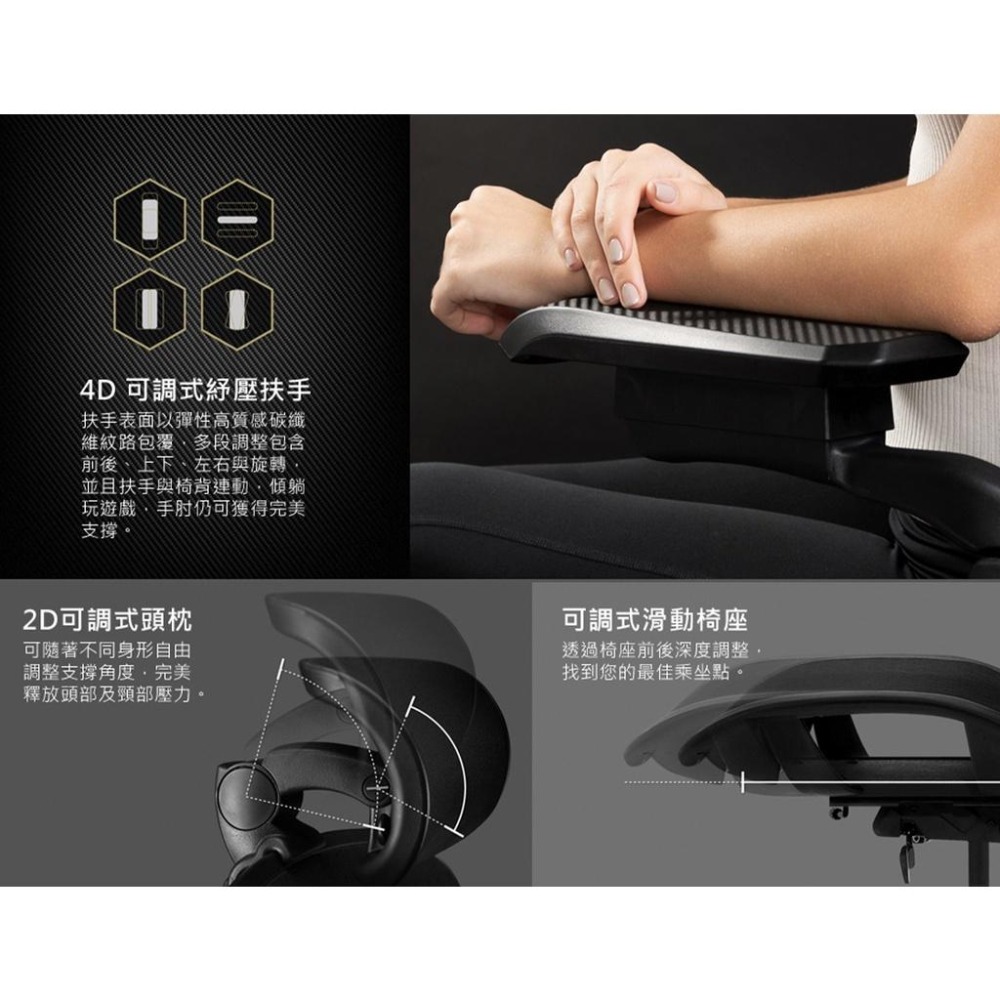 【送電競椅凳】 MARSRHINO 火星犀牛 INFINITE 無限 GT 人體工學椅 電競椅 辦公椅 光華-細節圖6