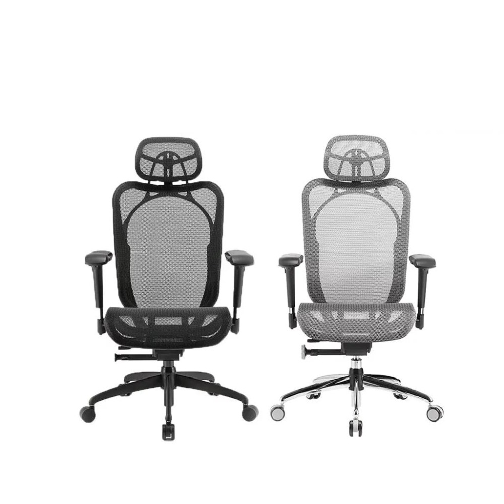 【好禮贈】iRocks 艾芮克 T05 Plus 人體工學 辦公椅 電腦椅 網椅 菁英黑 霧銀灰 光華商場-細節圖2