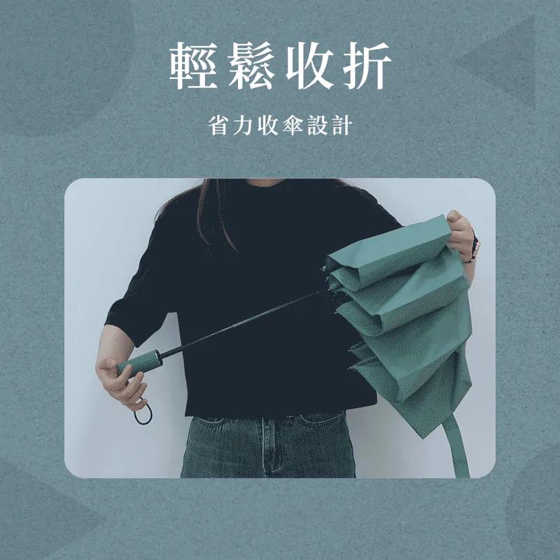 KINYO 耐嘉 KU-9775 23吋 三折北歐風自動傘 北歐風 自動傘 三折傘 三折自動傘 三折雨傘 自動雨傘 光華-細節圖6