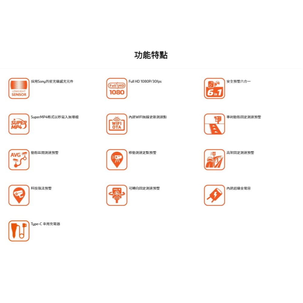 Mio Mivue C595WD 星光級 安全預警六合一 GPS WIFI雙鏡頭行車記錄器 行車記錄器 光華商場 公司貨-細節圖5