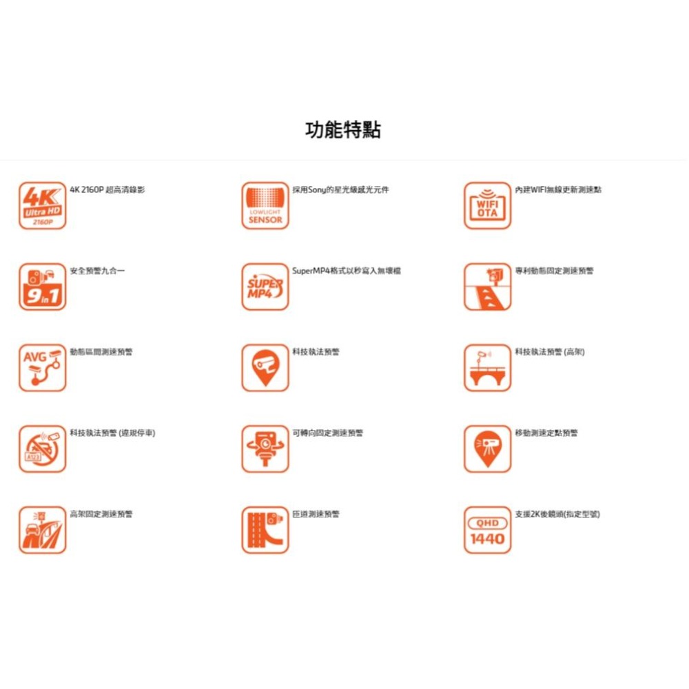 Mio MiVue 935W 4K 星光級 安全預警九合一 GPS WIFI行車記錄器 行車記錄器 光華商場-細節圖5