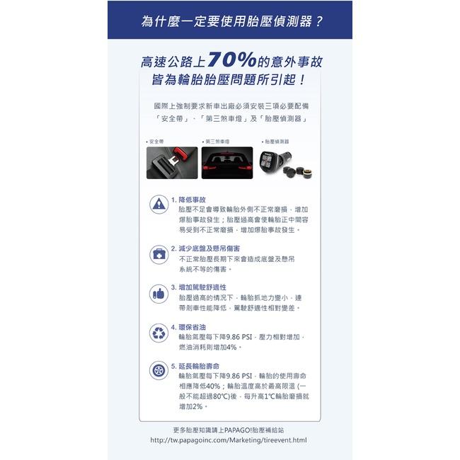 【現貨熱銷】PAPAGO TireSafe S22E 獨立型胎外式胎壓偵測器 胎外 汽車 胎壓 公司貨 光華商場-細節圖8