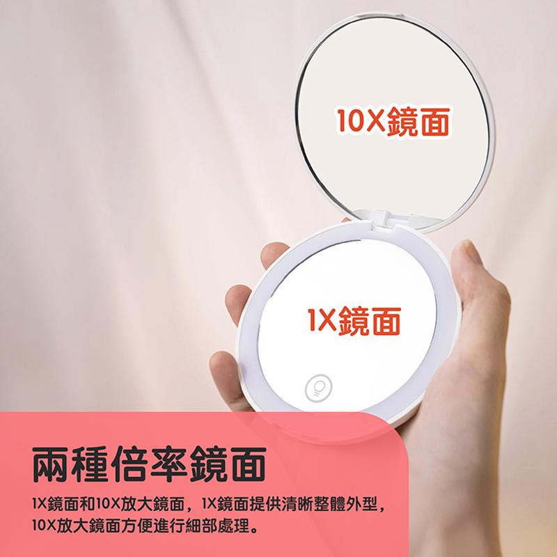 MiPOW 麥泡 Miffy 米菲兔 充電式LED化妝鏡 米菲兔化妝鏡 旅行化妝鏡 攜帶化妝鏡 LED化妝鏡 光華-細節圖8