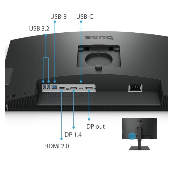 【免運直送】BENQ 明碁 PD2506Q 25吋 專業設計繪圖螢幕 顯示器 2K IPS 廣色域 光華商場-細節圖4