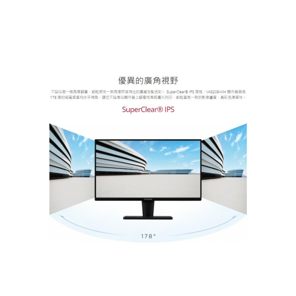 Viewsonic 優派 VA3209-MH 32吋 無邊框顯示器 IPS/75Hz/FHD/喇叭 光華商場 公司貨-細節圖3