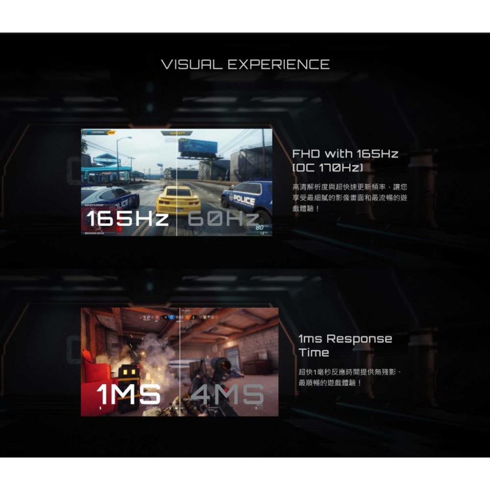 GIGABYTE 技嘉 GS27F 27吋 螢幕 電競螢幕 FHD/165hz/1ms/IPS 光華商場 公司貨-細節圖4