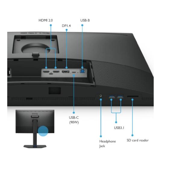 【免運直送】BenQ PhotoVue SW272Q 27吋 2K專業攝影 修圖螢幕 顯示器 IPS 光華商場-細節圖6