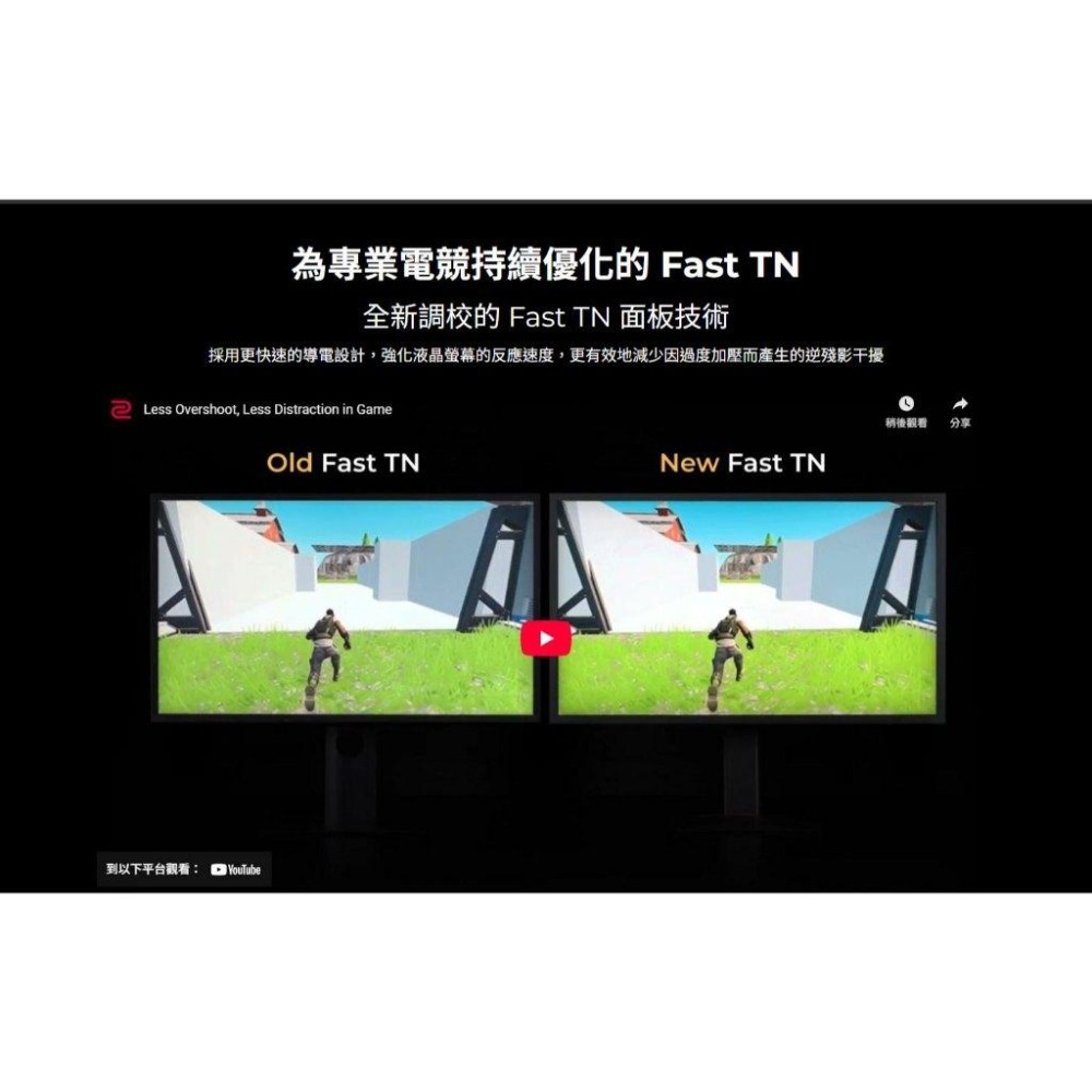 BenQ ZOWIE 卓威 XL2586X+ 24吋 FHD 專業電競螢幕 600Hz／TN／DyAc 2 光華-細節圖6