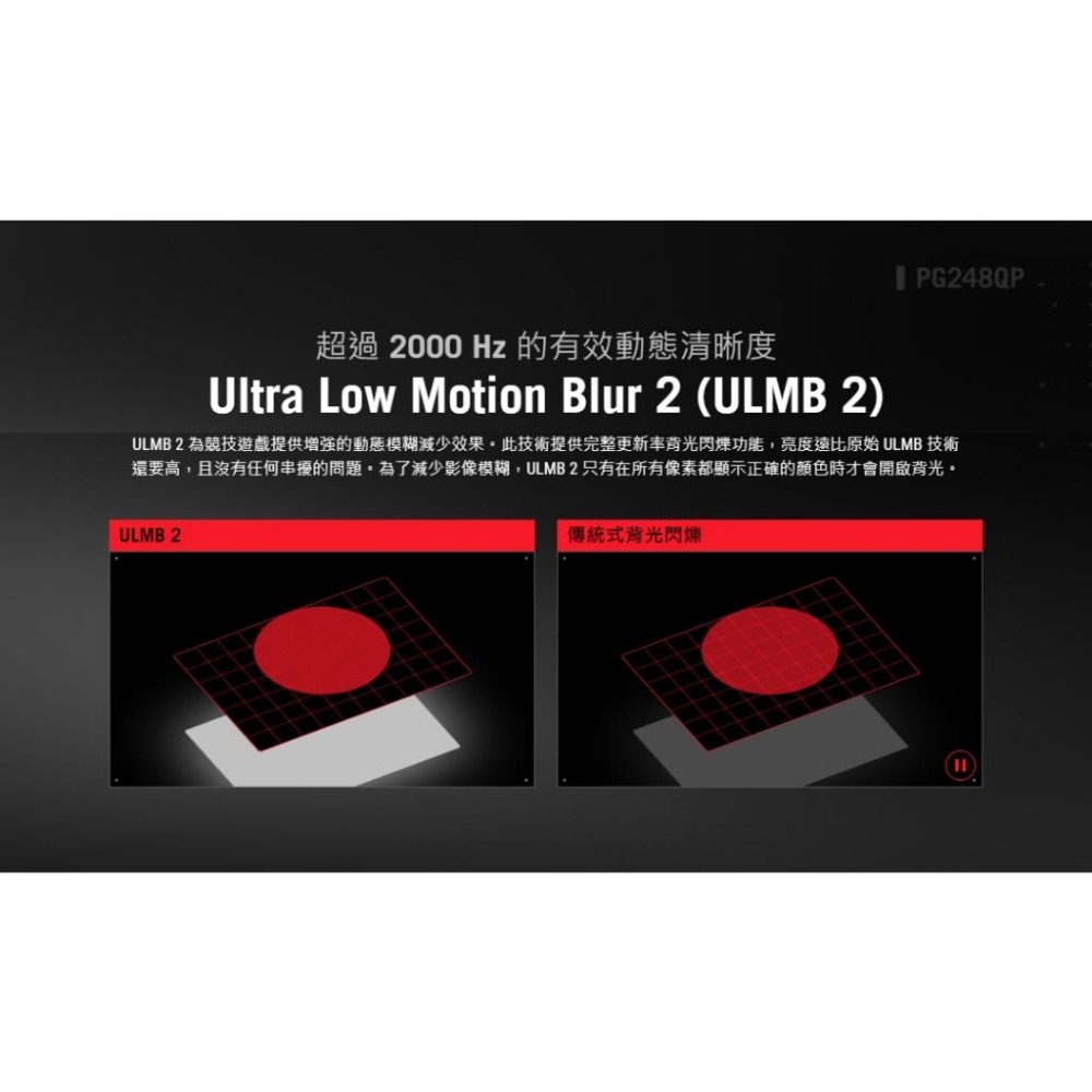 【免運直送】ASUS 華碩 ROG Swift Pro PG248QP 24吋 電競螢幕 540Hz/0.2ms 光華-細節圖7