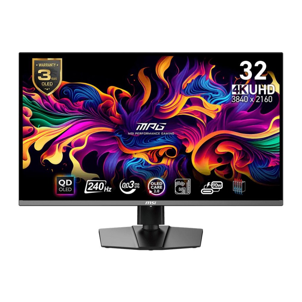 MSI 微星 MPG 321URX QD-OLED－32吋 4K 電競螢幕 240Hz／0.03ms／HDR400 光華-細節圖2