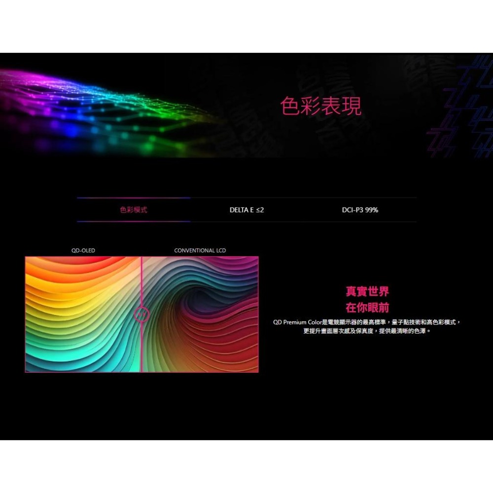 MSI 微星 MPG 491CQPX QD-OLED 49吋 2K 曲面螢幕 240Hz／HDR400／1800R 光華-細節圖7