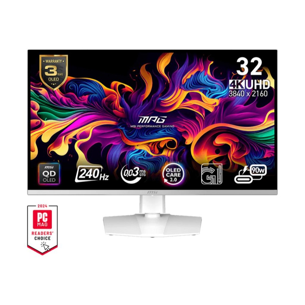 MSI 微星 MPG 321URXW QD-OLED－32吋 4K 電競螢幕 240Hz／0.03ms／HDR400-細節圖2