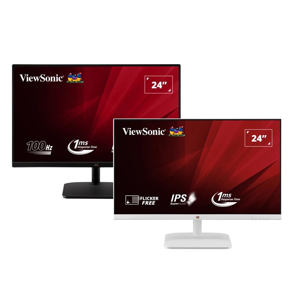 【免運直送】ViewSonic VA2432-H－24吋 FHD 電腦螢幕 75Hz／IPS／72%NTSC 光華-細節圖2