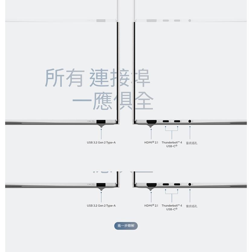 ASUS 華碩 Zenbook S 14 (UX5406) UX5406SA 14吋 輕薄AI筆電 C5-226V 光華-細節圖8