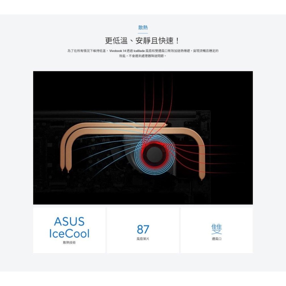 ASUS 華碩 Vivobook 14 (X1405) X1405VA 14吋 輕薄筆電 i5-13420H 光華-細節圖5
