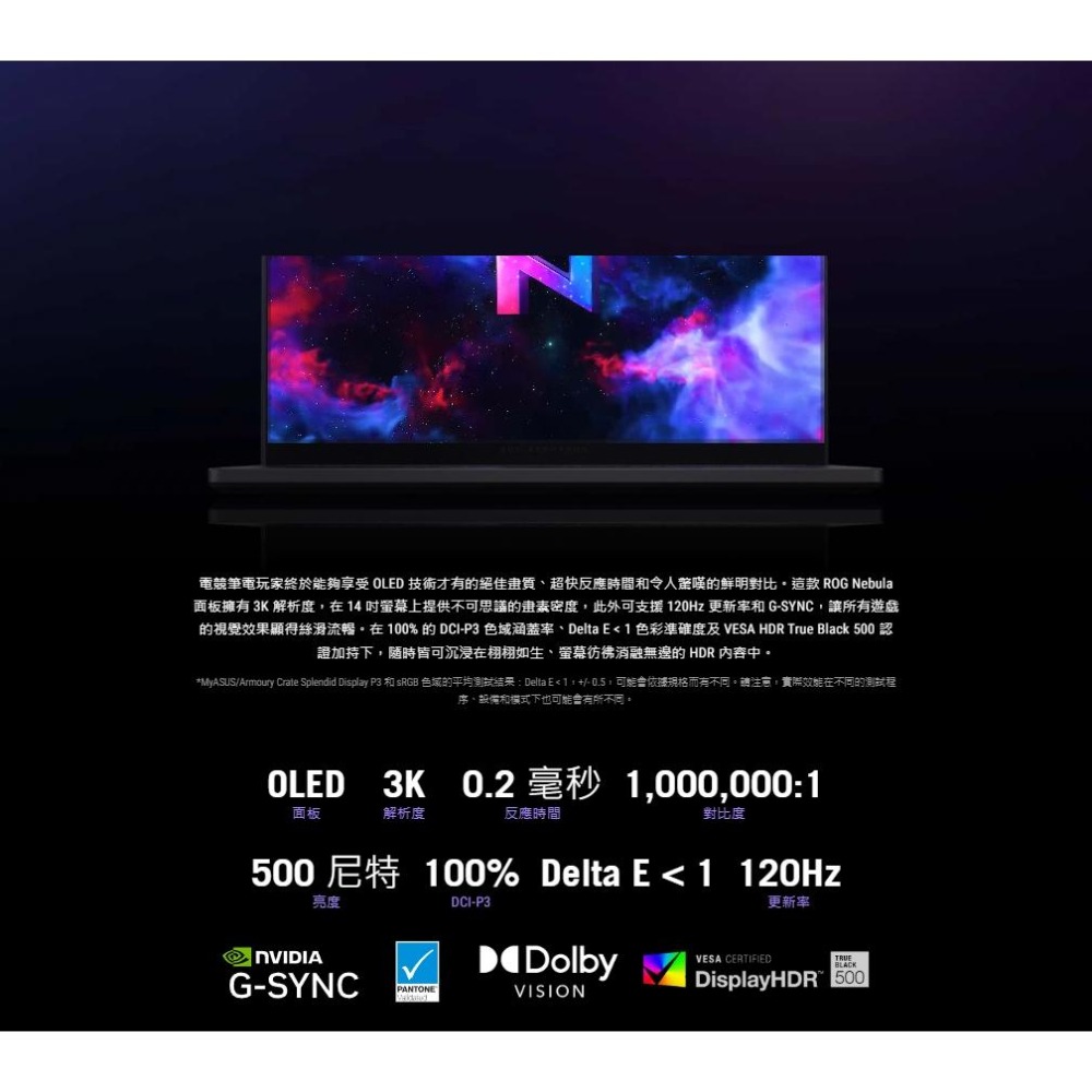 ASUS 華碩 ROG Zephyrus G14 (2025) GA403WR 14吋 電競筆電 AI9／5070Ti-細節圖5