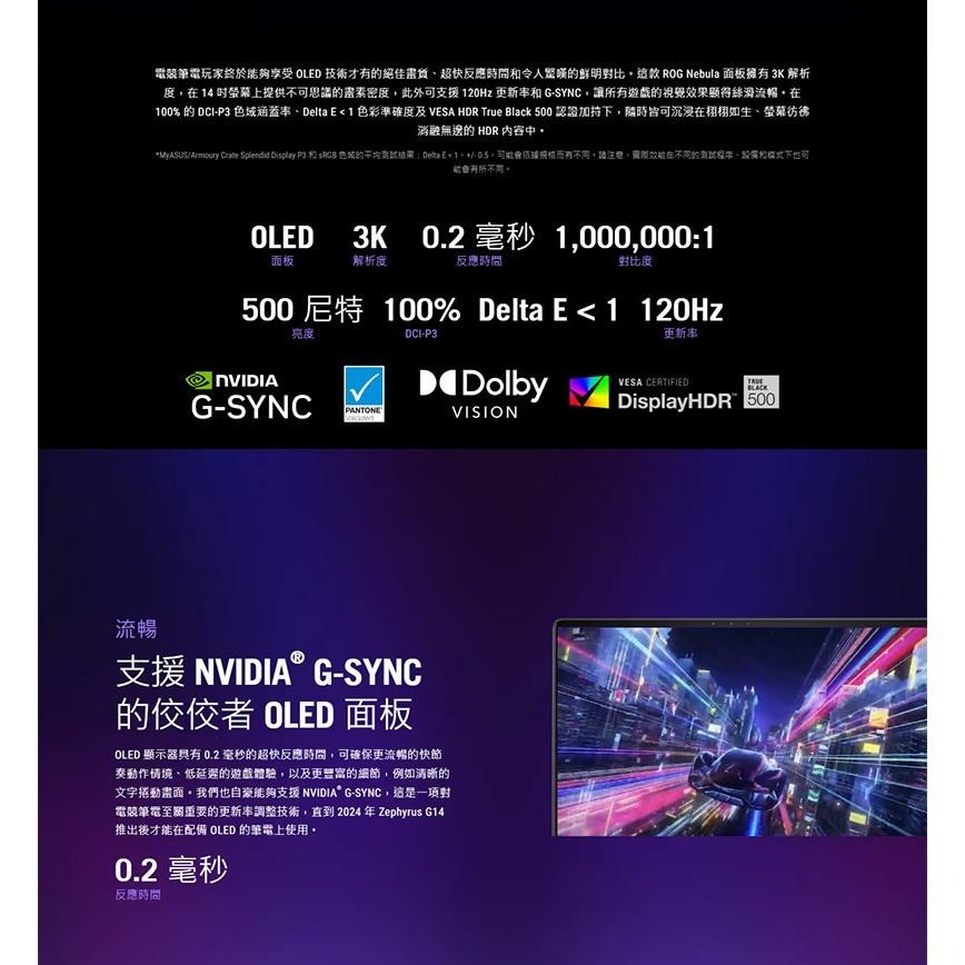 ASUS 華碩 ROG Zephyrus G14 (2025) GA403WM 14吋 電競筆電 AI9／5060-細節圖6