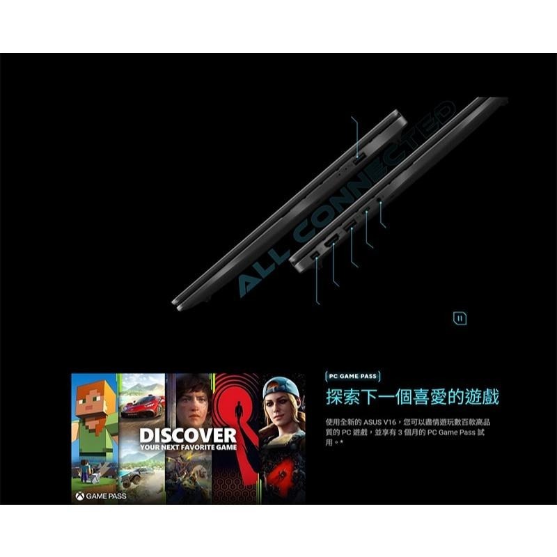 ASUS 華碩 V16 (V3607) V3607VP 16吋 電競筆電 C5-210H／RTX 5070-細節圖7