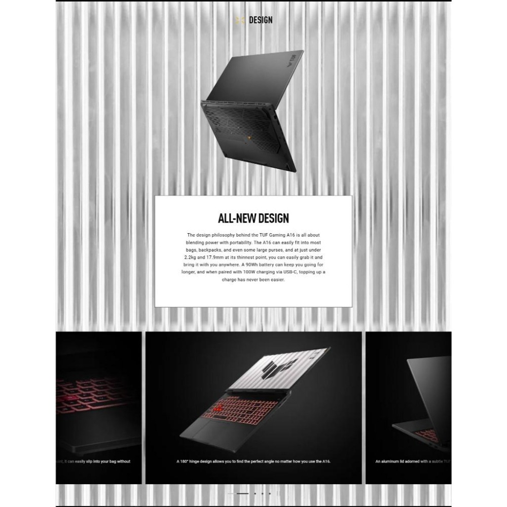 ASUS華碩 TUF Gaming A16 (2025) FA608PP 16吋 電競筆電 R9-8940HX／5070-細節圖6