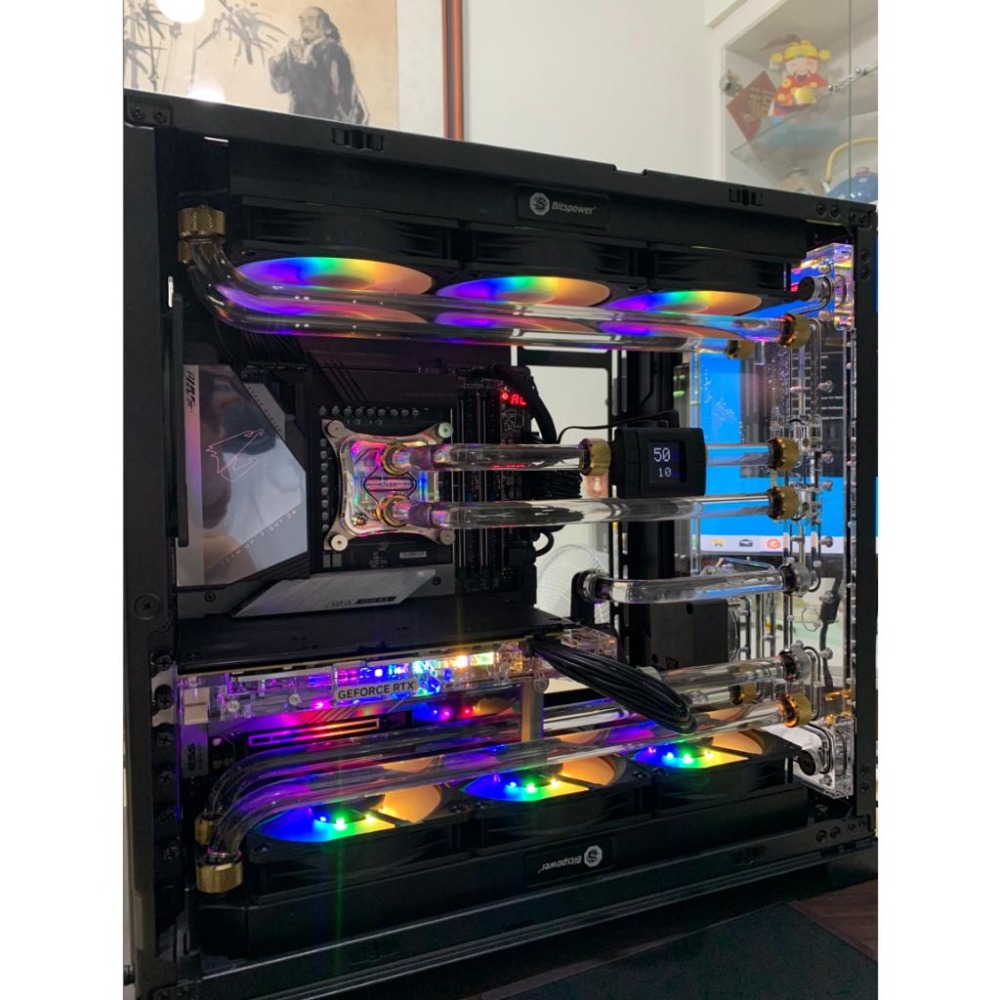 光華商場【客製化電腦】客製化 LIAN-LI O11D EVO AORUS 4090水冷主機套裝 主機改裝 透明管配置-細節圖2
