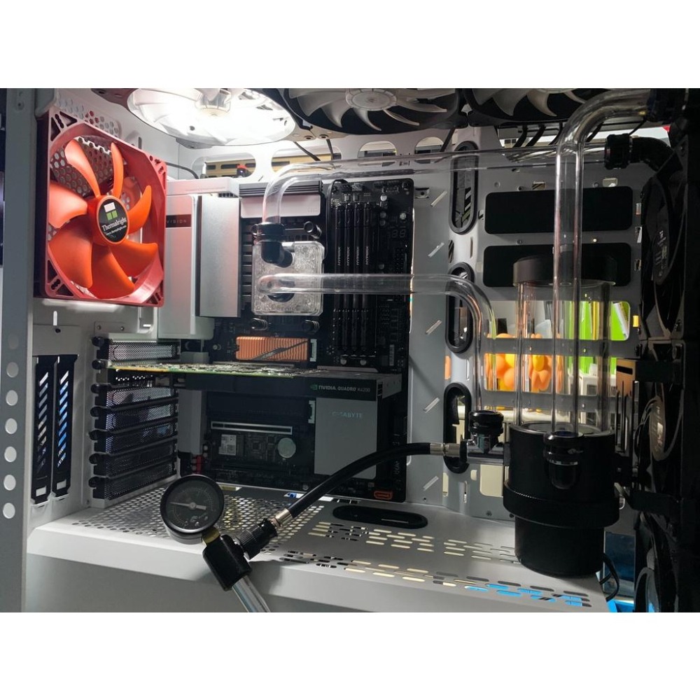 光華商場㊣【客製化電腦】客製化 GIGABYTE 技嘉 B550 VISION D 水冷主機改裝 訂做特殊主機改裝-細節圖2