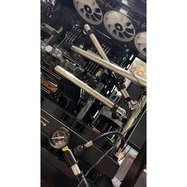 光華商場㊣【客製化電腦】客製化 LIAN-LI O11D XL AMD水冷主機改裝 訂做特殊主機改裝 不鏽鋼管配置-細節圖7