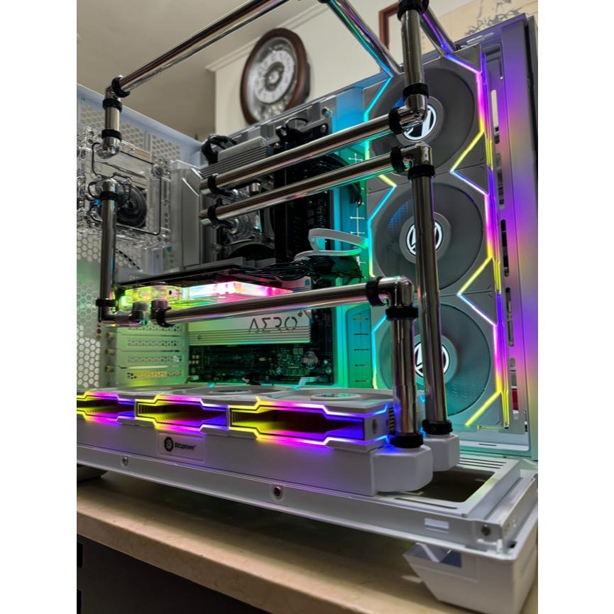 光華商場【客製化電腦】客製化 LIAN-LI 聯力 O11 VISION 玻璃 分體式 水冷主機 主機改裝 電競主機-細節圖3