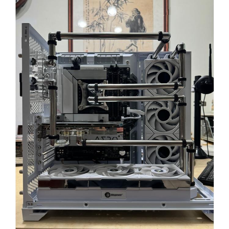 光華商場【客製化電腦】客製化 LIAN-LI 聯力 O11 VISION 玻璃 分體式 水冷主機 主機改裝 電競主機-細節圖5