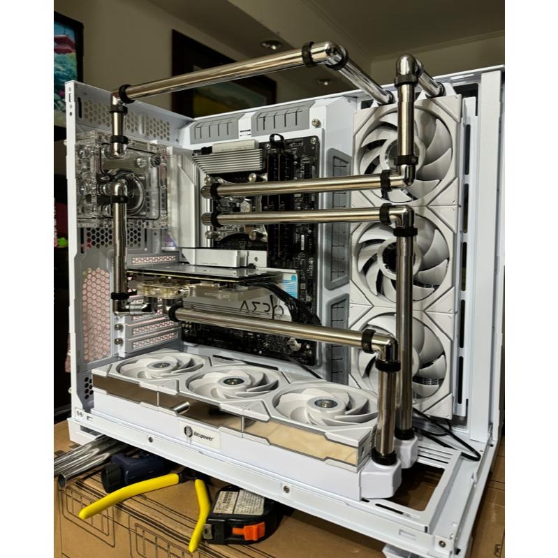 光華商場【客製化電腦】客製化 LIAN-LI 聯力 O11 VISION 玻璃 分體式 水冷主機 主機改裝 電競主機-細節圖7