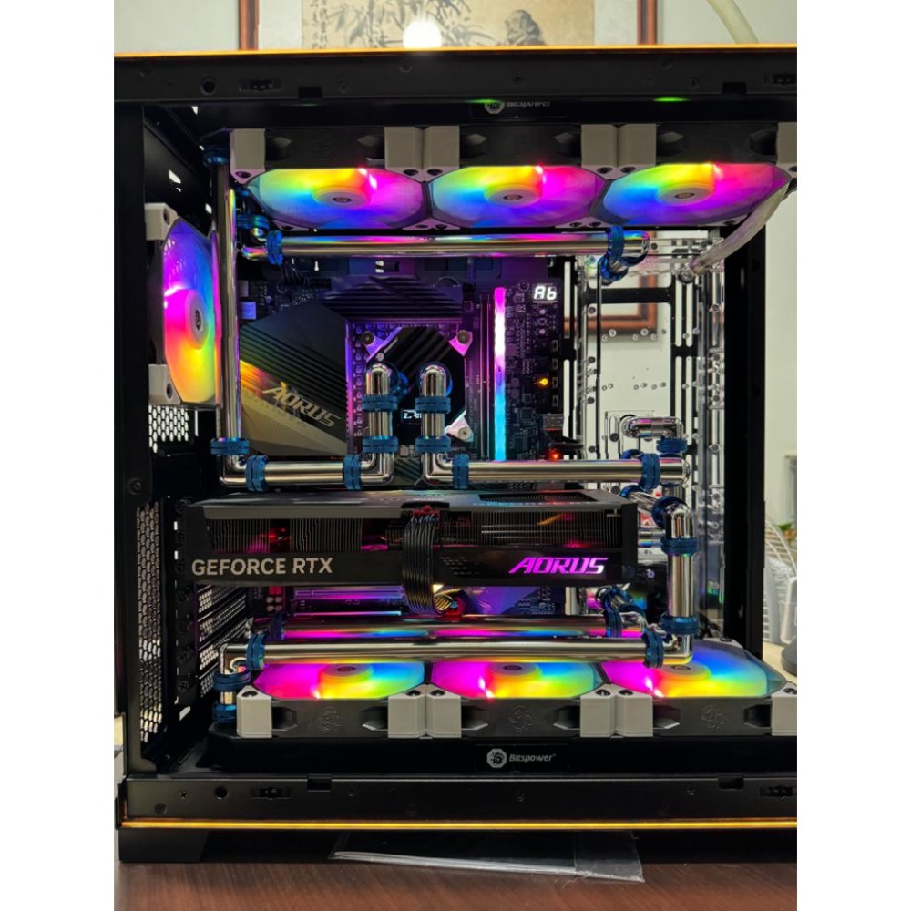 光華商場【客製化電腦】客製化 技嘉 聯力 INTEL O11 Dynamic EVO RGB 水冷主機 水冷電腦 工作站-細節圖3