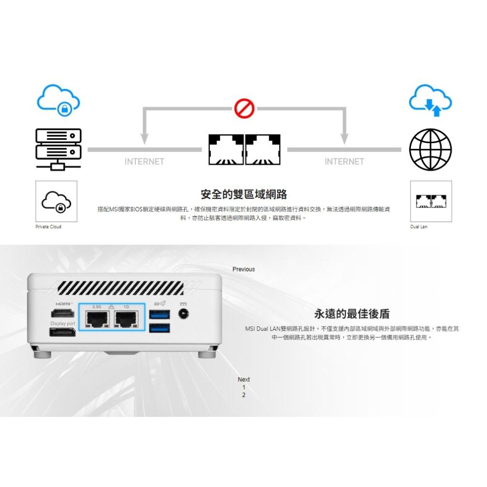 MSI 微星 Cubi 5 12M-273TW 迷你電腦 i7-1255U/16G/1TB SSD 光華商場-細節圖8