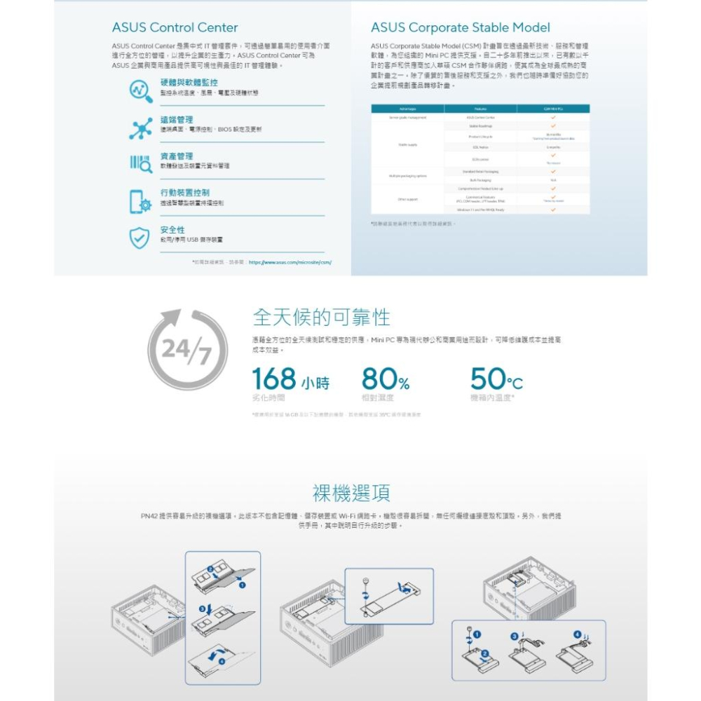 ASUS 華碩 ExpertCenter PN42-SN041AV 無風扇 迷你電腦 N200/4G/128G 光華-細節圖8