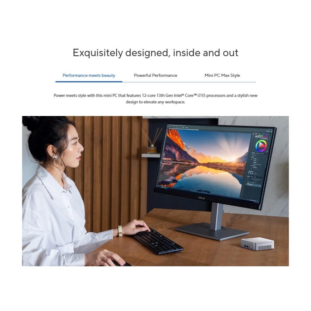 ASUS 華碩｜NUC 13 Pro Desk Edition｜NUC13VYKI7MR8910｜i7-1360P｜電腦-細節圖5