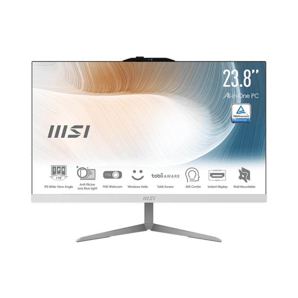 MSI 微星 Modern AM242 12M-442TW 23.8吋 AIO 桌機 i7/16G/1TB SSD 光華-細節圖2