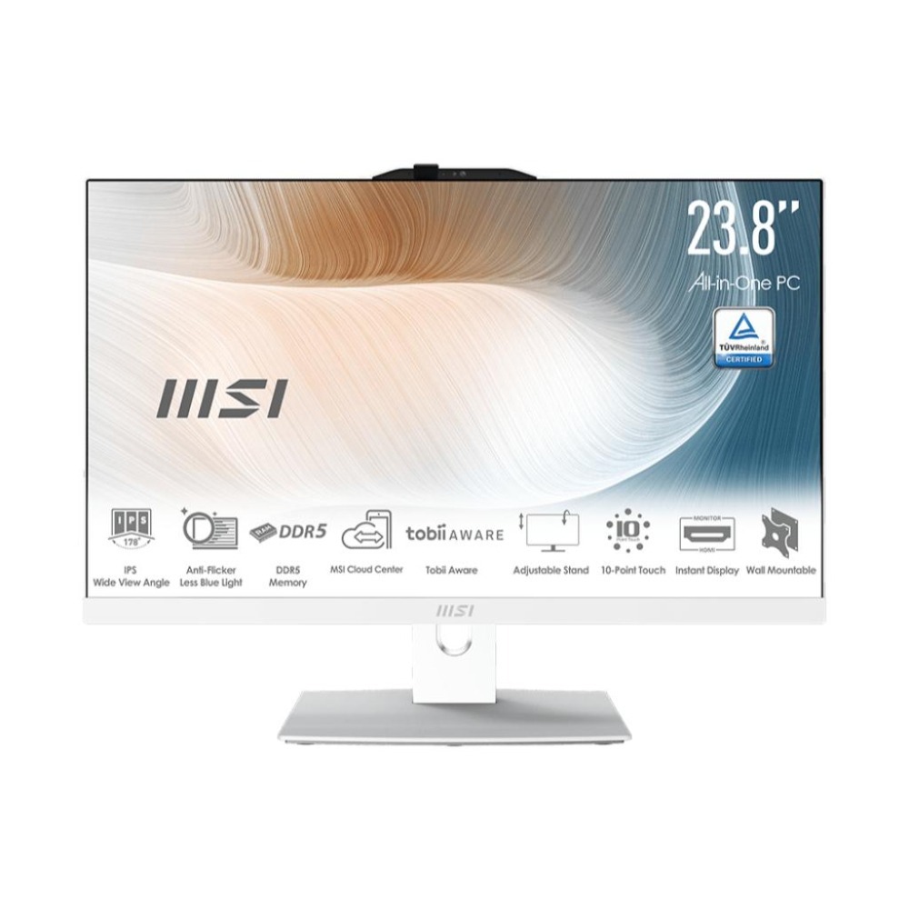 MSI 微星 Modern AM242TP 1M-1211TW 24吋 AIO 桌上型電腦 Core 5 120U 光華-細節圖2