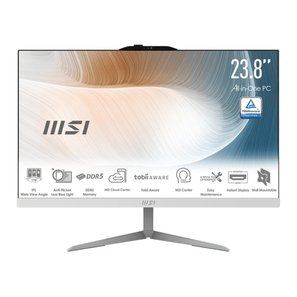 MSI 微星 Modern AM242 1M-1059TW 24吋 AIO 桌上型電腦 Core 5 120U 光華-細節圖2