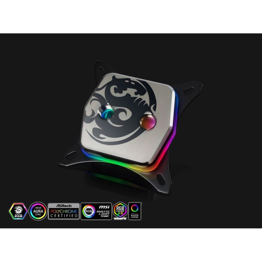 Bitspower Premium Summit M CPU 水冷頭 槍灰色 神秘黑 亮銀色-細節圖5