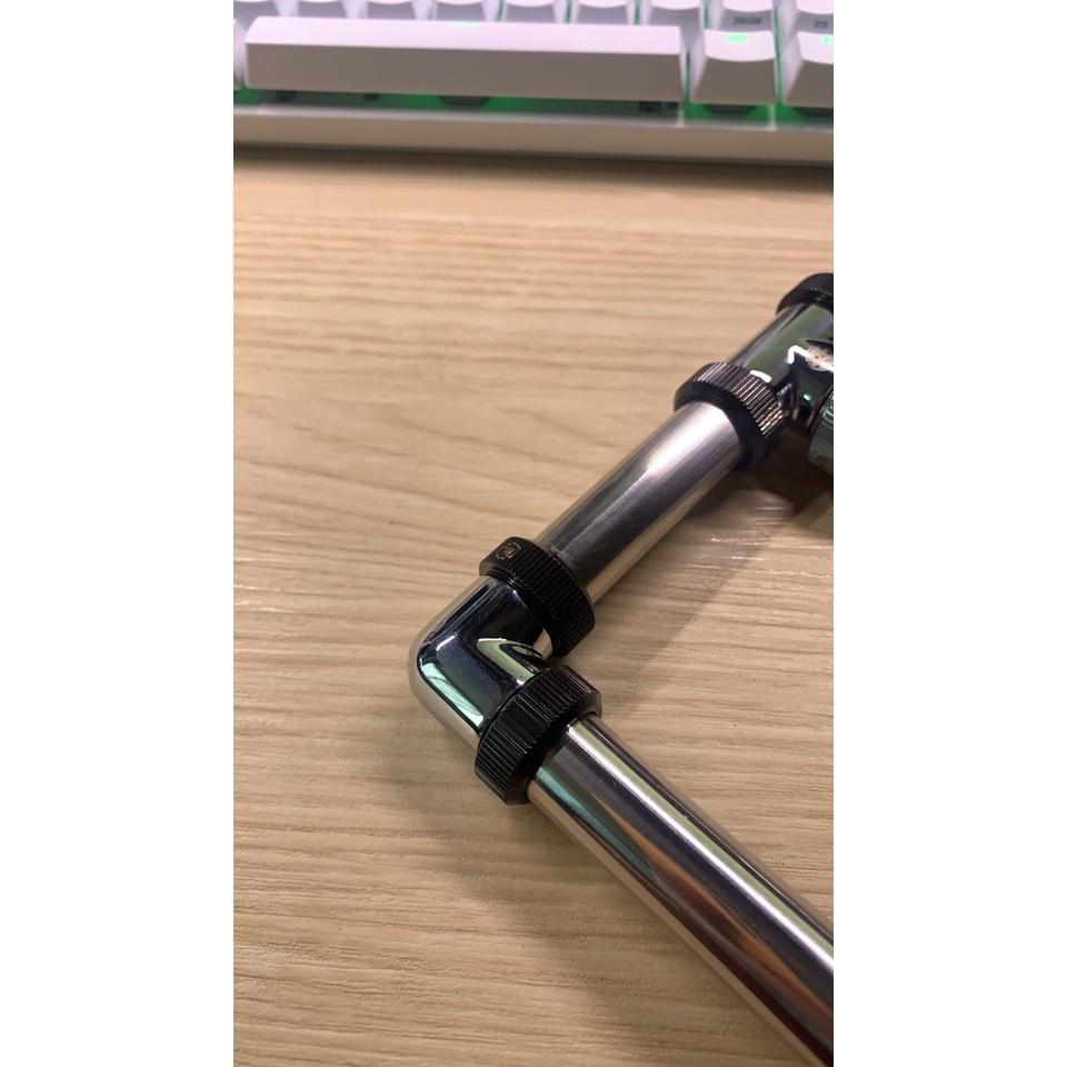 Bitspower TA 90度 雙內牙延伸轉接頭 G1/4＂ 水冷-細節圖5