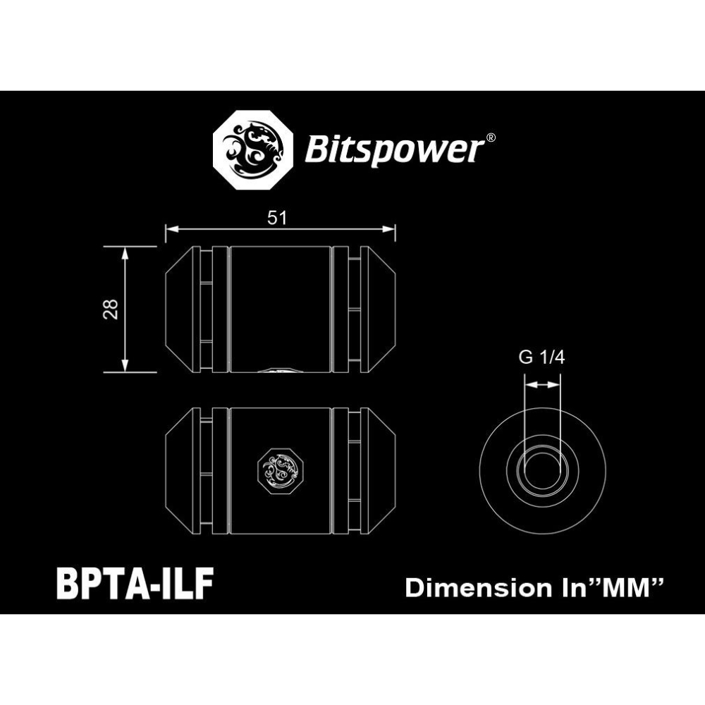 Bitspower In-Line Filter 水冷 過濾器 BPTA-ILF-細節圖5