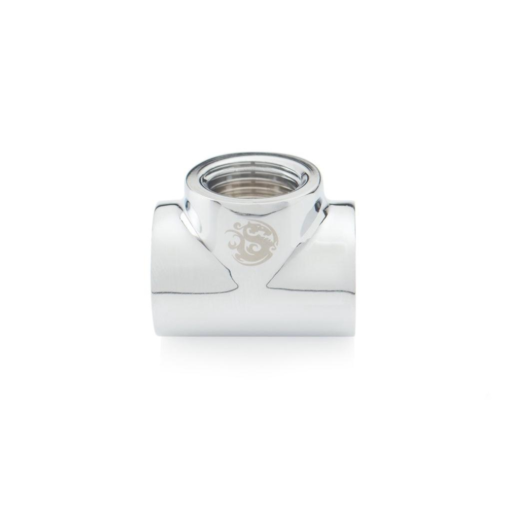 Bitspower Silver Shining T-Block T型 水冷 轉接頭-細節圖3