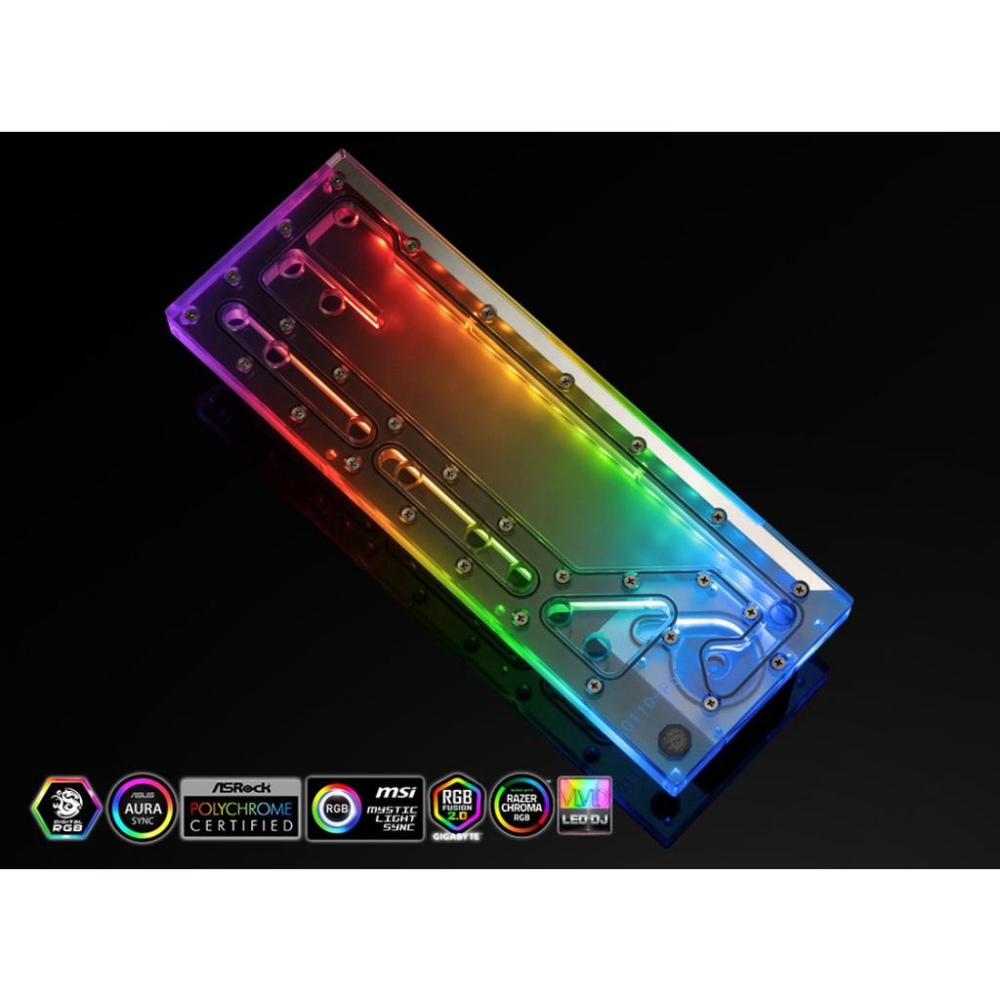 Bitspower Sedna LIAN-LI O11 DYNAMIC 專用 機殼側面水道板 P5D 幫浦組-細節圖3