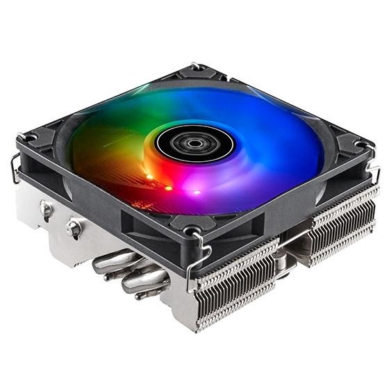 SilverStone 銀欣 Hydrogon H90 ARGB 4導管 下吹式 CPU散熱器 散熱座 塔扇 四導管-細節圖2